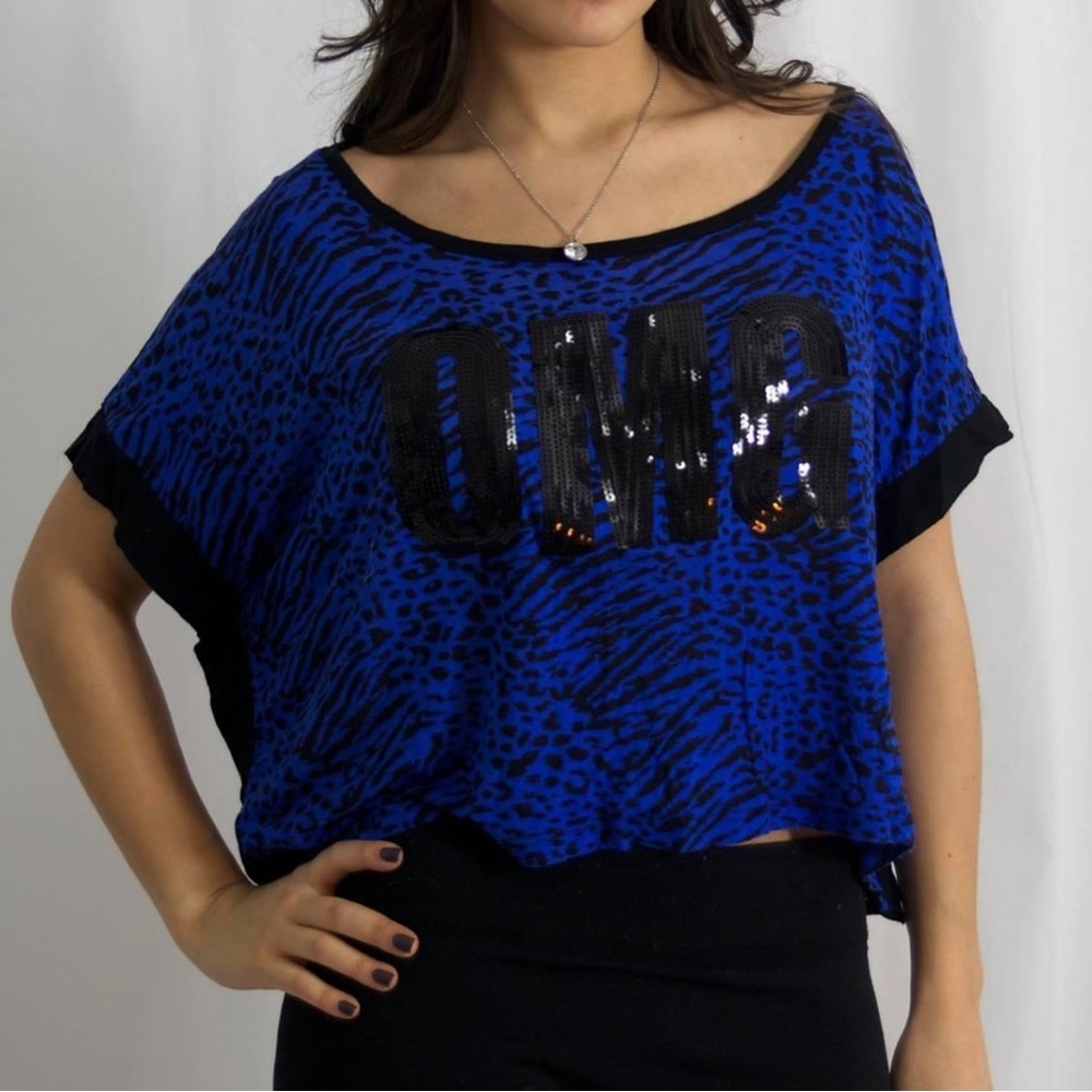 Sequin OMG maxi blouse